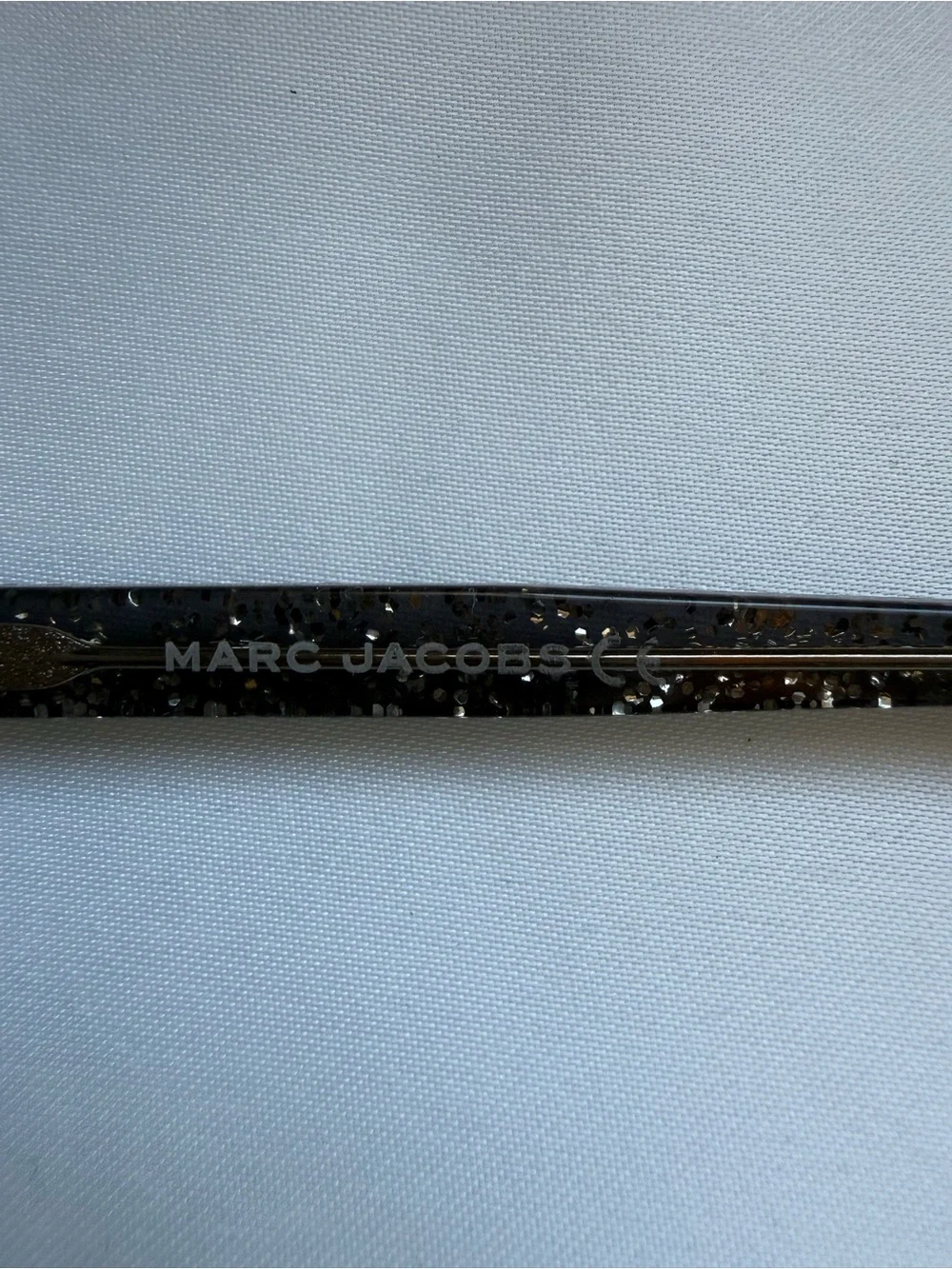 Marc Jacobs MARC 428 Glitter Eyeglass Frames Rx Glasses Black Silver